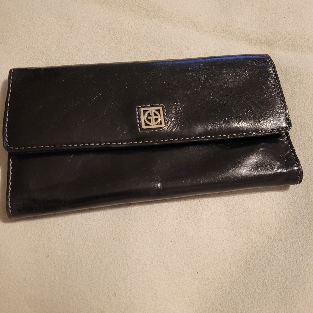 Giani Bernini Black Monogram Lining Fabric